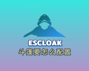 ESCLOAK斗篷怎么配置使用